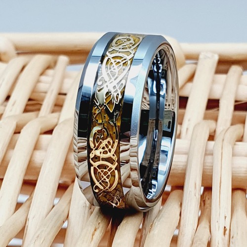 Celtic wedding ring silver - celtic,