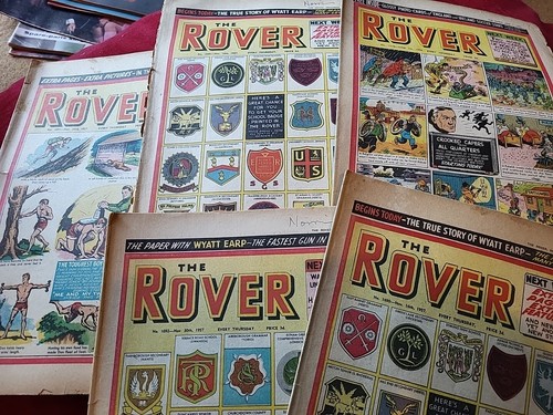 1957 the rover comic bundle - 1957,