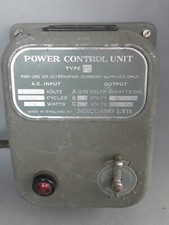 MECCANO LTD POWER CONTROL UNIT
