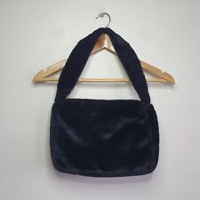 H&M Black Bag Faux Fur Bag
