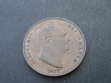 1837 William IV Half Penny