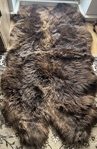 Lammfell rug schlaffell faux - lammfell,