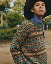 Toast Shetland Wool Fair isle