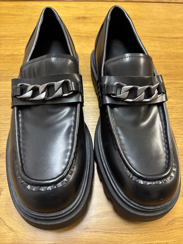 Zara men black faux - men’s,