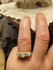 18ct gold antique natural - , opal
