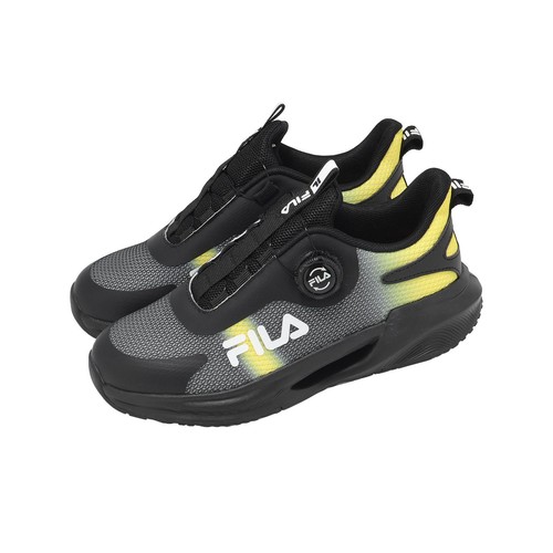 Fila j425a black yellow kids - yellow,