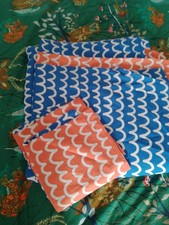 Double Duvet Cover Set with 2 Pillowcases Reversible Polycotton, 200x200cm