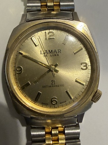 Vintage lamar luxe watch - de,