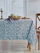 Tablecloth - Blue floral by