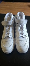 Adidas White Forum Mid