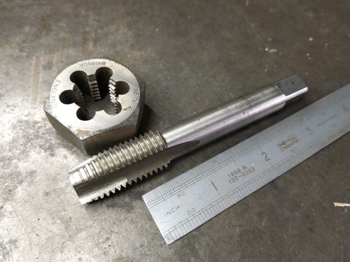 M16 hss tap die - &, nut