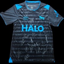 Ipswich Town Fc 2025/26 Squad Signed Football Third Shirt Autograph COA & PROOF