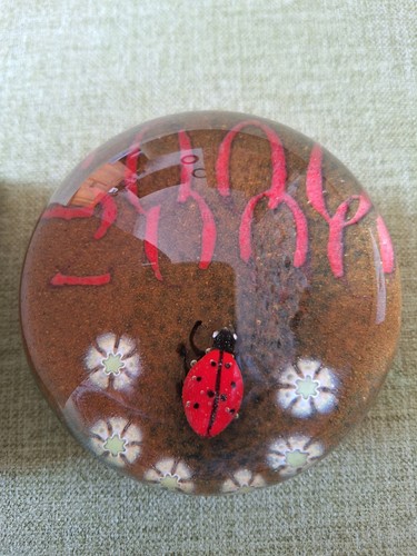 Caithness glass paperweight - glass,