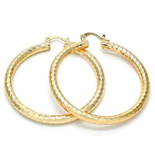 Women large real gold plated - gold,