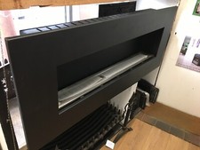 10034 ICON NERO 1450 BIOETHANOL BURNER WALL MOUNTED FIREPLACE J DAY SR1