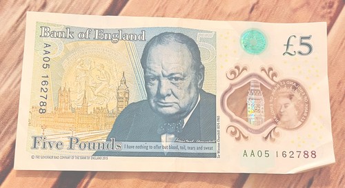 Aa05 five pound - five,