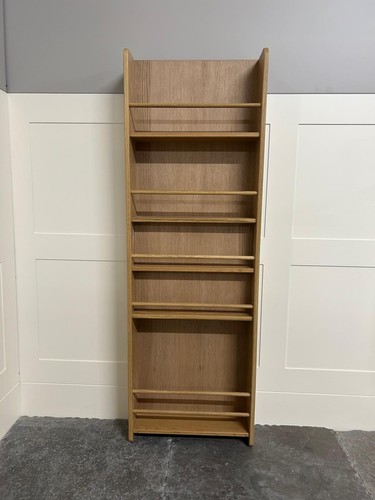 Large oak bottle rack with