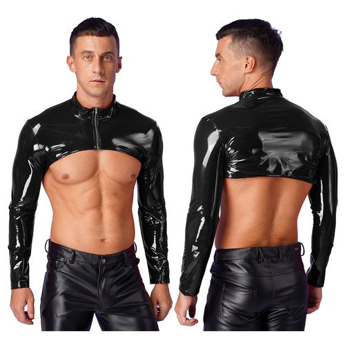 Mens wet look - uk,