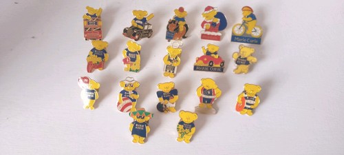 Marie curie teddy bear pin - teddy,