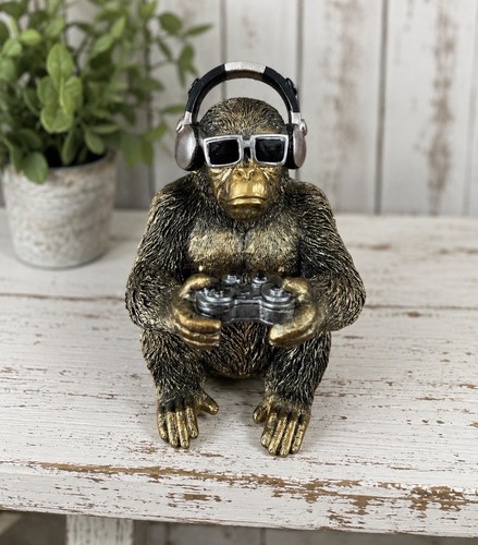 New gorilla monkey gamer - new,