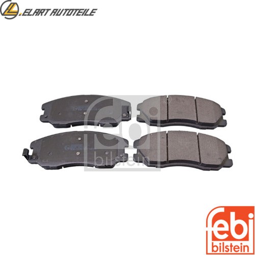 Brake pad set disc - , 16632