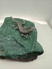 Vintage SS Marcasite Lizard
