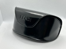 Fendi Sunglasses & Glasses Case Black Patent Leatherette Accessories Fendi Cases