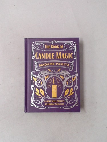 Book candle magic - book,
