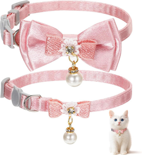 2pack adorable cat collar with - cat,