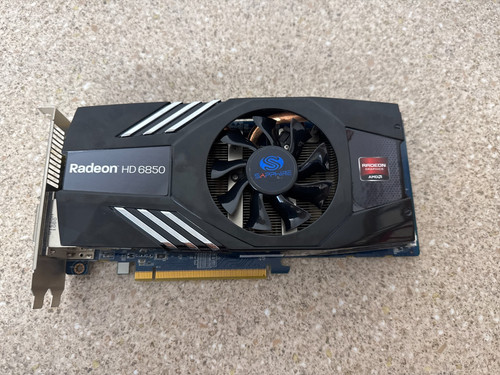 Sapphire radeon 6850 - sapphire,