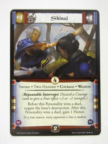 L5r cards line in the - cards:,