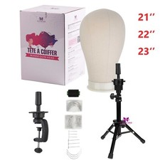 21-23'' Wig Cork Canvas Block