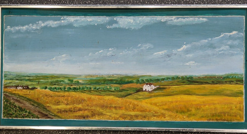 Vintage original oil painting - vintage,
