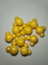 20 YELLOW PEARL LARGE MICKEY