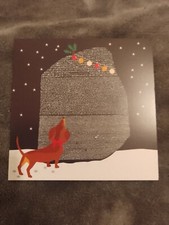 British Museum Novelty Christmas Cards Ancient Egypt Rosetta Stone Theme