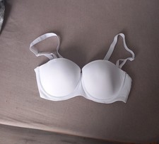 White Balconette Bra 32DD