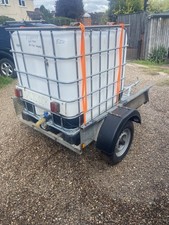 Heavy Duty Water Bowser Trailer. Galvanised Chassis New Wheels And Tyres