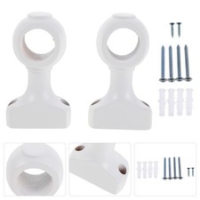 2 Pcs Wooden Curtain Rod