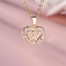 Ladies Heart Initial Letter