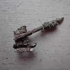 Citadel Warhammer 90s Night Goblin Squig Herder with Snotling Bait