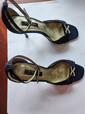 Blue 3 inch heel cocktail