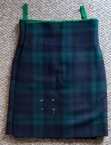 Black watch tartan kilt 1949 - tartan,