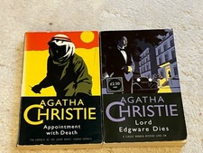Two Agatha Christie paperbacks