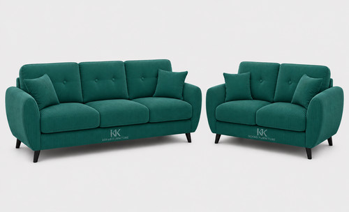 Jumbo cord sofa 3 - 2, seater