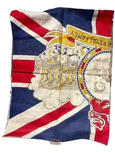 Vintage royal family flag god - family, flag,god