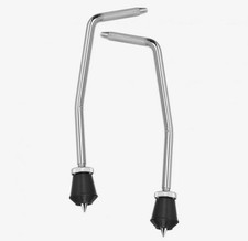 Vintage Style Chrome Bass Drum