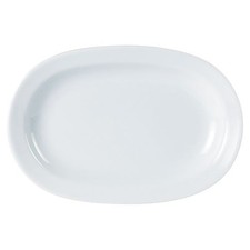 Rimmed Oval Plates 25cm –