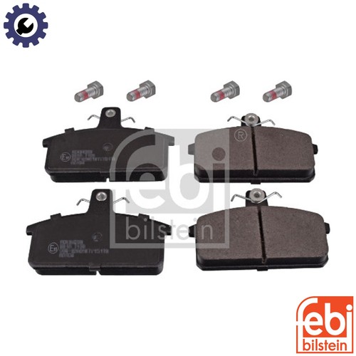 Brake pad set disc - pad,