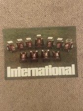 IH international Harvester Tractor Range Brochure Leaflet 354-966 Farmall