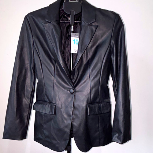 Primark black faux - faux, leather